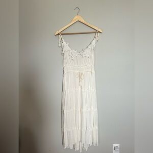 Flowy White Sundress